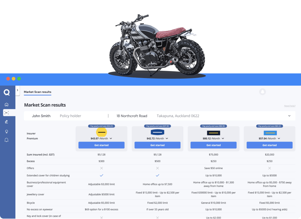 Motorcycle Insurance